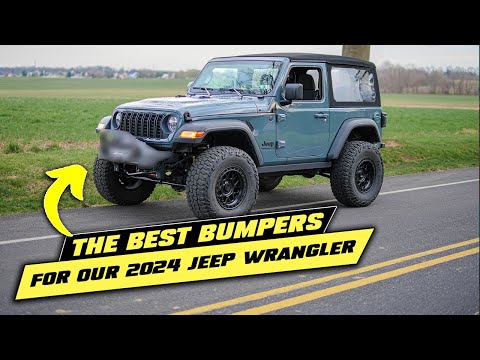 The BEST Bumpers for our 2024 Jeep Wrangler 2 Door