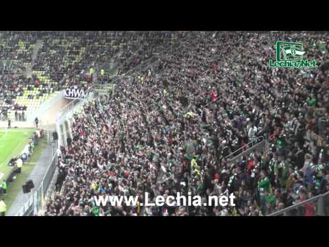 Trybuny podczas meczu Lechia Gdańsk - Lech Poznań [2013.10.19]