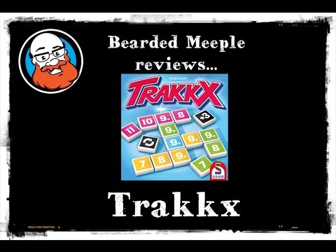 Bearded Meeple reviews Trakkx
