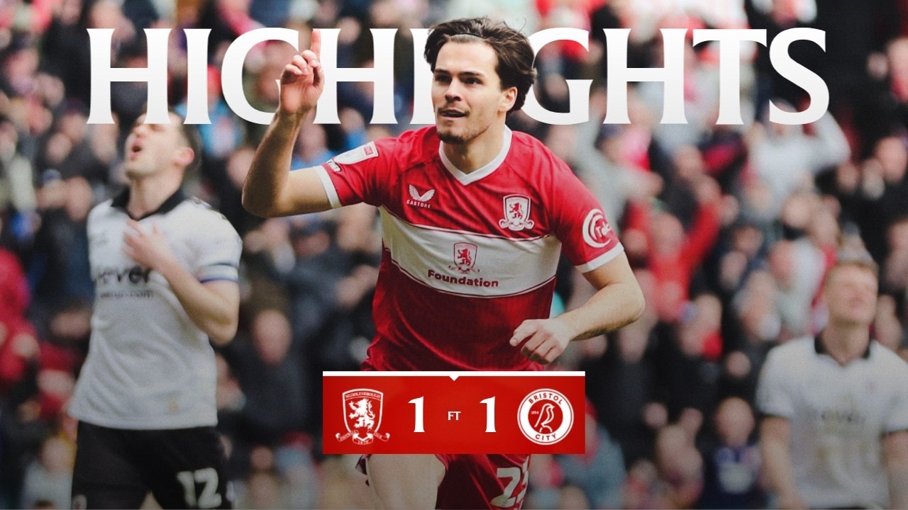 Middlesbrough vs Bristol City Highlights