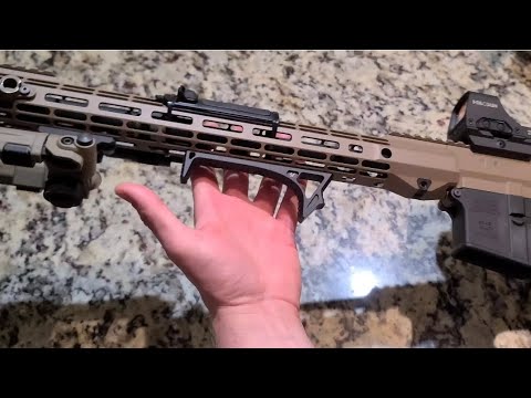 Strike Industries LINK Curved Foregrip Overview | #guns #shooting #tactical