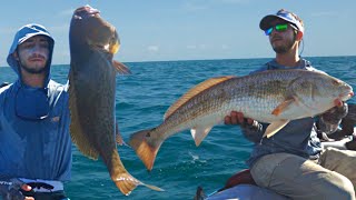 BULL REDS and GAG GROUPER off the Seadoo Fishpro!