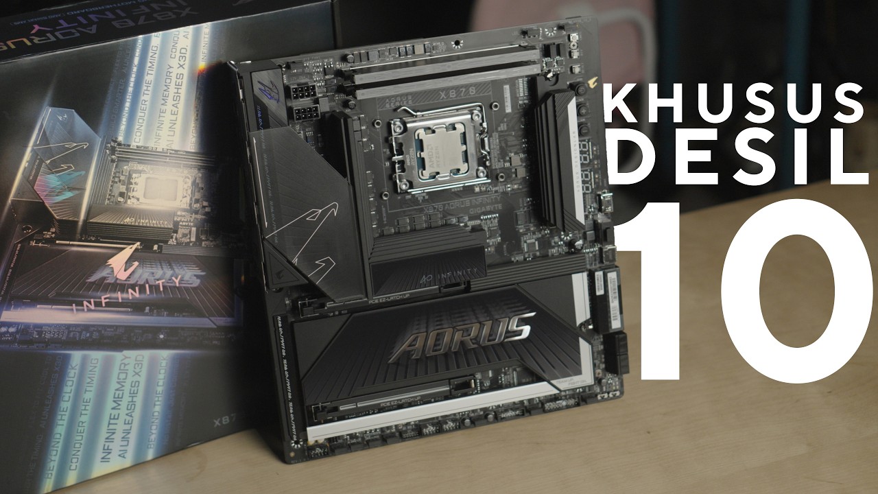Motherboard Desil10, tapi slot RAM dan SSD dikit banget!