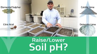 Adjusting Soil pH?