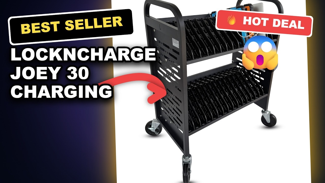 LocknCharge Joey 30 Charging Cart Review: Safe, Secure & Efficient Device Storage