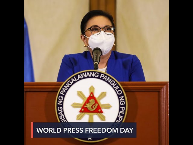 ‘Democracy cannot survive, much less flourish, without a free press’ – Robredo