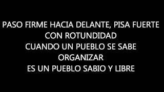 El libertador ska-p (letra)