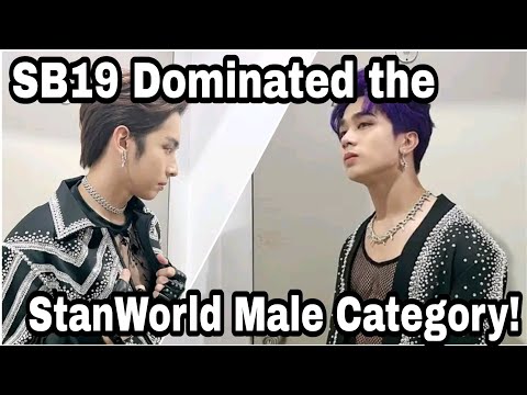 SB19 Dominated the StanWorld Male Category! | Esbi Updates