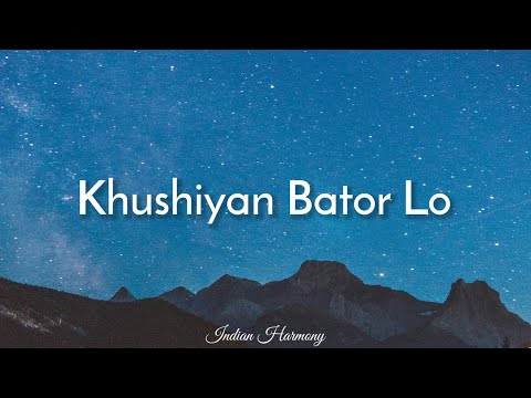Jubin Nautiyal - Khushiyaan Bator Lo (Lyrics) | Shaitaan | Ajay D, R. Madhavan, Jyotika | Amit T