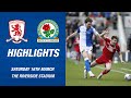 Highlights: Middlesbrough v Blackburn Rovers