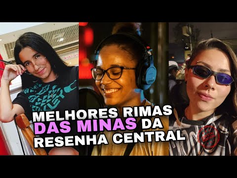 NISQUE MC / NICOLLY MC / ATHENA | MELHORES RIMAS DAS MINAS | BATALHA DA RESENHA CENTRAL