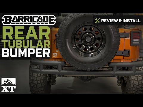 Jeep Wrangler Barricade Rear Tubular Bumper (2007-2016 JK) Review & Install