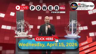 Powerball drawing live Results 15 April 2026 | powerball drawing live today