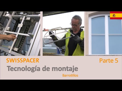 Tecnología de montaje Swisspacer - barrotillos