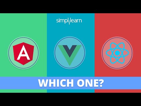 Angular vs React vs Vue 2020 | Which One Should You Choose | JavaScript Frameworks | Simplilearn