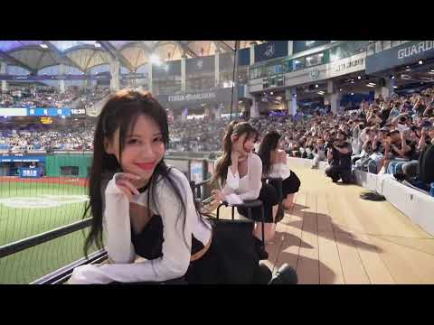 久違的新莊大舞廳上演超火辣椅子舞｜李珠珢＆李雅英＆南珉貞【2025.04.27】樂天桃猿 VS. 富邦悍將
