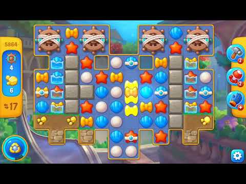 Fishdom 2021 - Level 5864   #playrix #fishdom #gaming