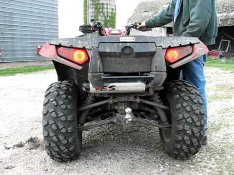 Polaris Sportsman 850 Big Gun Exhaust