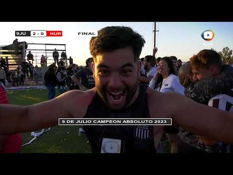 9 DE JULIO DE BERABEVÚ IS THE CHAMPION OF THE INTERPROVINCIAL LEAGUE YEAR 2023