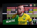 Reactie Thomas Verheydt na de wedstrijd tegen Jong AZ