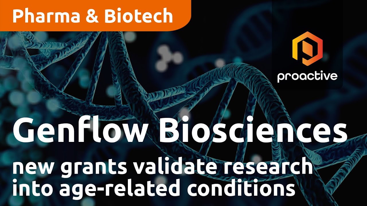 Genflow Biosciences says new research grants validate its research into age-related conditions