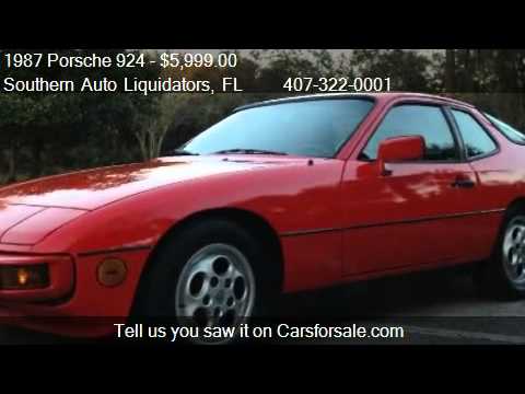 1987 Porsche 924 S for sale in Longwood, FL 32750 at the Sou