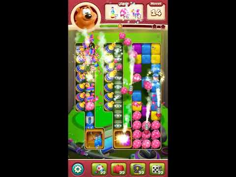 Toon Blast Level 8384 - NO BOOSTERS 🐻🐺🐱 | SKILLGAMING ✔️