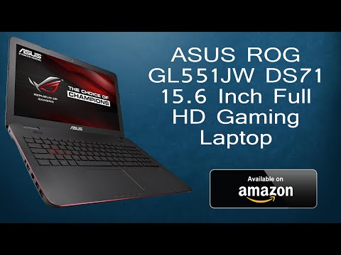 ASUS ROG GL551JW DS71 15 6 Inch Full HD Gaming Laptop