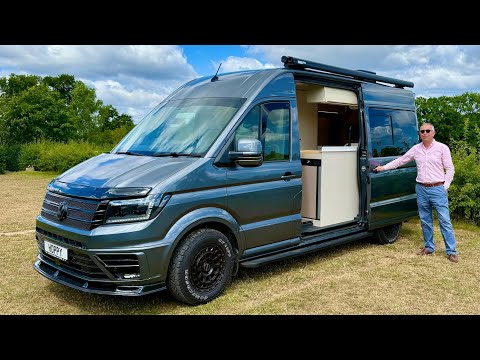 £110,000 Camper Van : Hoppy Campers MWB Crafter Conversion