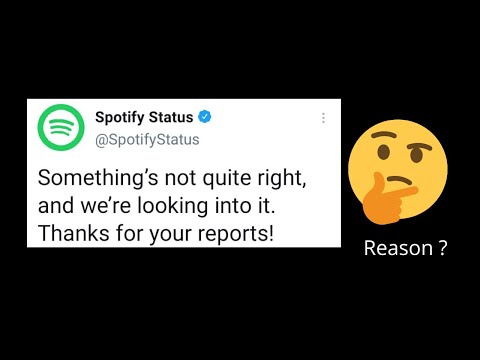 spotify down reason 🤔 #funny #spotifydown