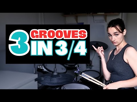 Drumming in 3/4: Levels 1-3