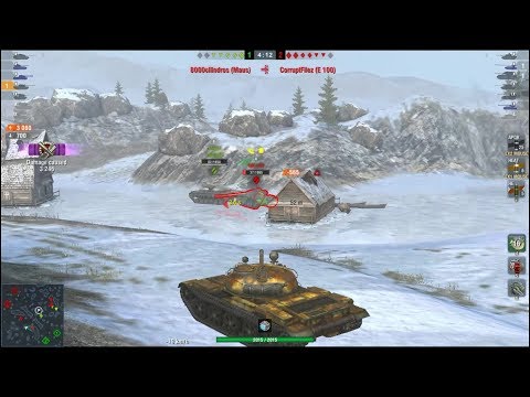 WoT Blitz T-62A 6700+ dmg 6 kills