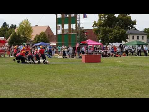 Landesmeisterschaft Sachsen Taura 20.08.2016 FFW Drauschkowitz Lauf_1 Bahn_2 in 27,50s