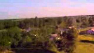 preview picture of video 'At board of local train Chernihiv (Ukraine) - Iolcha (Belarus). Crossing border (river Dnipro)'