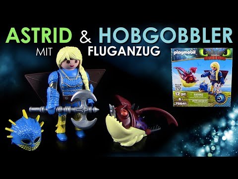 Playmobil ® Astrid mit Hobgobbler !!! Neuheit 2019 !!! Unboxing & Review