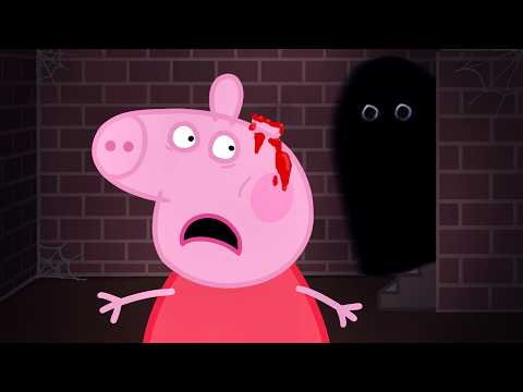 PEPPA SEES GHOSTS IN THE HOUSE