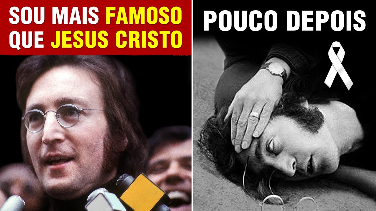 FAMOSOS QUE ZOMBARAM DE DEUS E MORRERAM! - Com Deus Ninguém Brinca