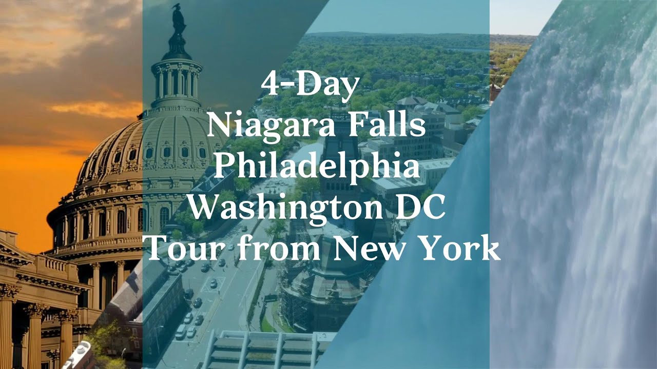 4Day Niagara Falls, Philadelphia, Washington DC Tour from New York