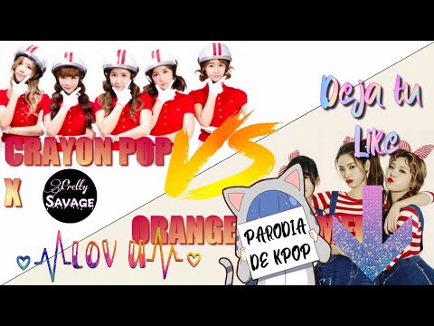 💥/BATALLA/ 💥💣CRAYON POP VS ORANGE CARAMEL 💣