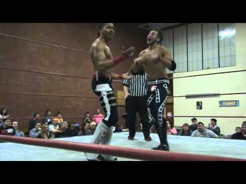 LSW tag team title match christian casanova