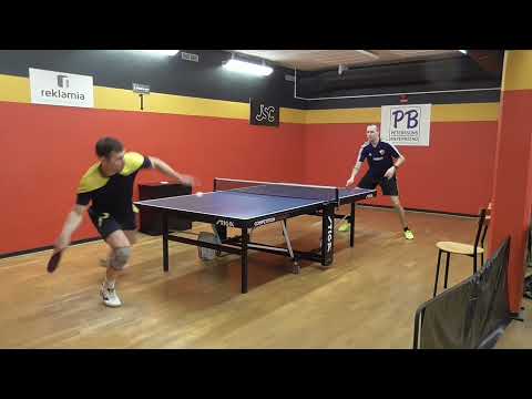 The semifinal of Lunkan's Trophy between Robin Lundqvist Sävsjö BTK VS Linus Nilsson Sävsjö BTK