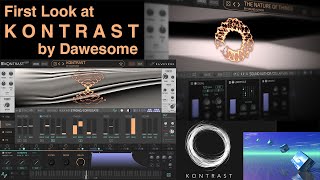 Video thumbnail for First look at Kontrast by Dawesome by Waveform