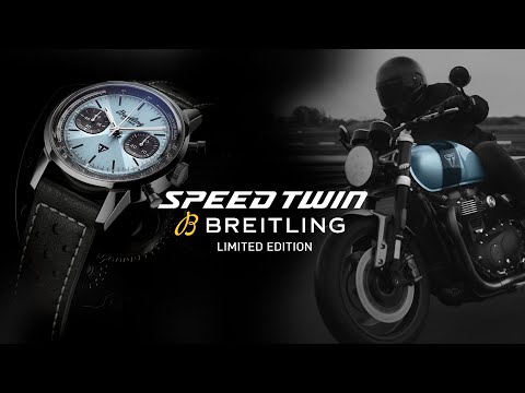 2023 Triumph Speed Twin Breitling Limited Edition in Belle Plaine, Minnesota - Video 1