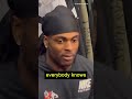 How does Davante Adams feel about Derek Carr being benched? ? #shorts