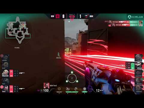 TenZ is a beast - Sentinels vs Rise - VCT Challengers NA Playoffs - Day 1