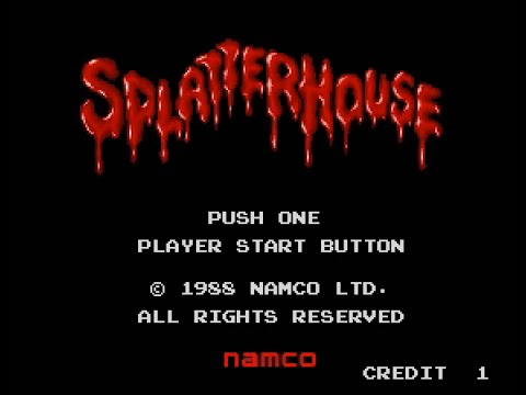 Arcade Longplay [1095] Splatterhouse