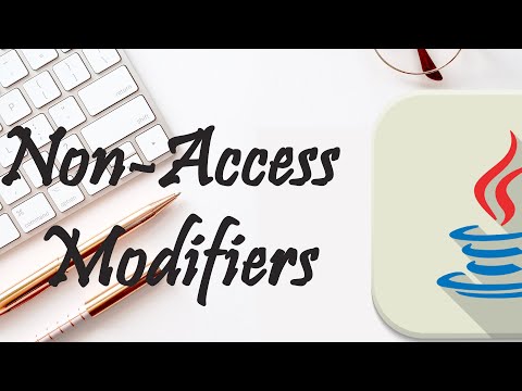 Non Access Modifiers Classconstructorvariablemethod In Java