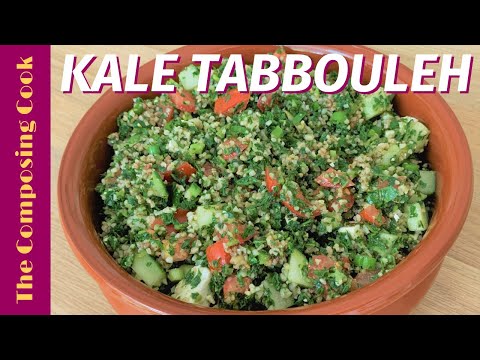 Tasty and Healthy Kale Tabbouleh Salad | Easy Healthy Kale Tabbouleh Salad recipe