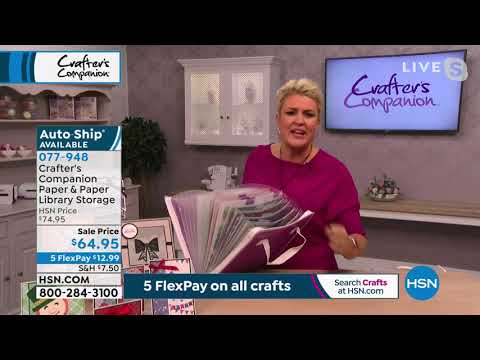HSN | Crafter's Companion 10.05.2021 - 10 AM
