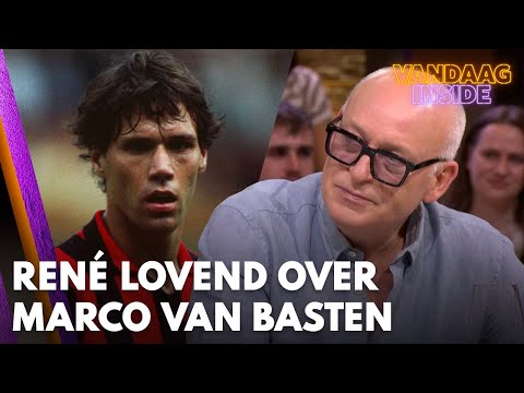 René lovend over de voetballer Marco van Basten: 'Echt fe-no-me-naal!' | VANDAAG INSIDE